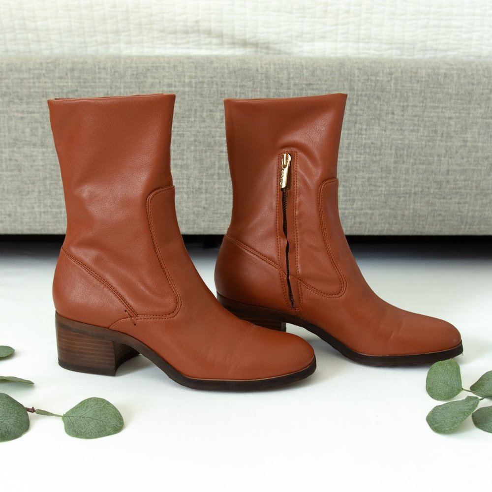 Franco Sarto Zaren Block Heel Boot